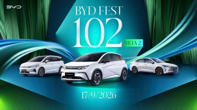120 ngày thần tốc: BYD Việt Nam xả ưu đãi khủng nhất năm