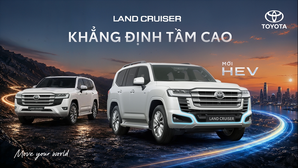 Toyota Land Cruiser 300 Hybrid chính thức đổ bộ Việt Nam
