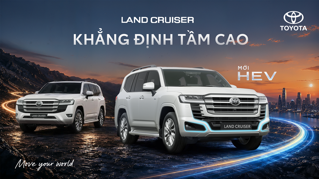 Toyota Land Cruiser 300 Hybrid chính thức đổ bộ Việt Nam