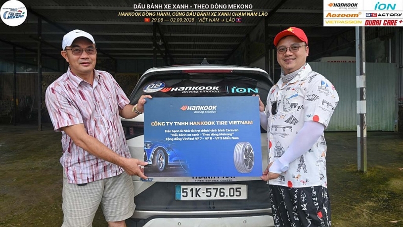 Caravan “Dấu bánh xe xanh”: Xe điện Việt vượt 3.000 km chinh phục Nam Lào