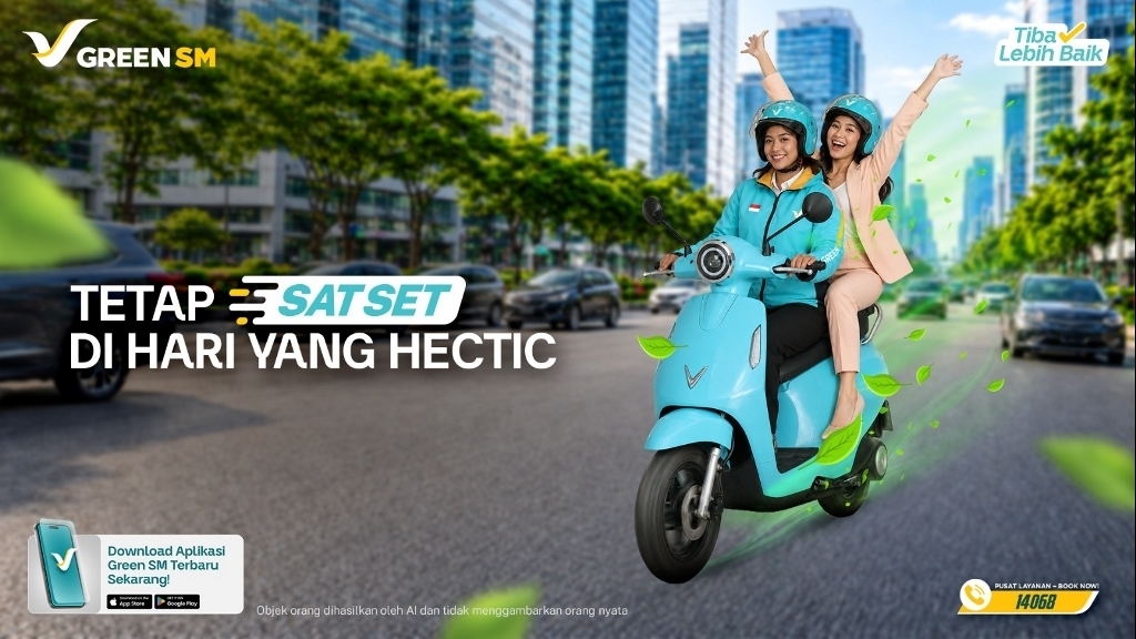 Green SM ra mắt dịch vụ xe máy điện tại thị trường quốc tế ở Indonesia