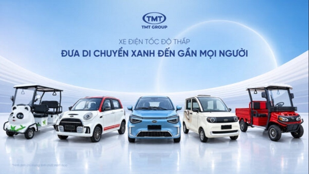 Xe điện tốc độ thấp 4 cửa sắp ra mắt Việt Nam, từ 123 triệu.