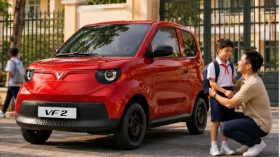 VinFast VF 2: Lời giải xe thứ hai hoàn hảo để vợ chủ động đưa đón con