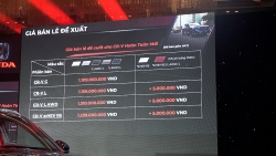 Honda CR-V 2024 ra mắt tại Việt Nam, giá từ 1,1 tỷ đồng
