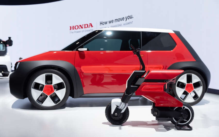 Bộ đôi xe ý tưởng Honda Sustaina-C và Pocket: Sự kết hợp thú vị