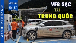 Video VF8 chinh phục Tây Tạng: Lần đầu sạc tại Trung Quốc