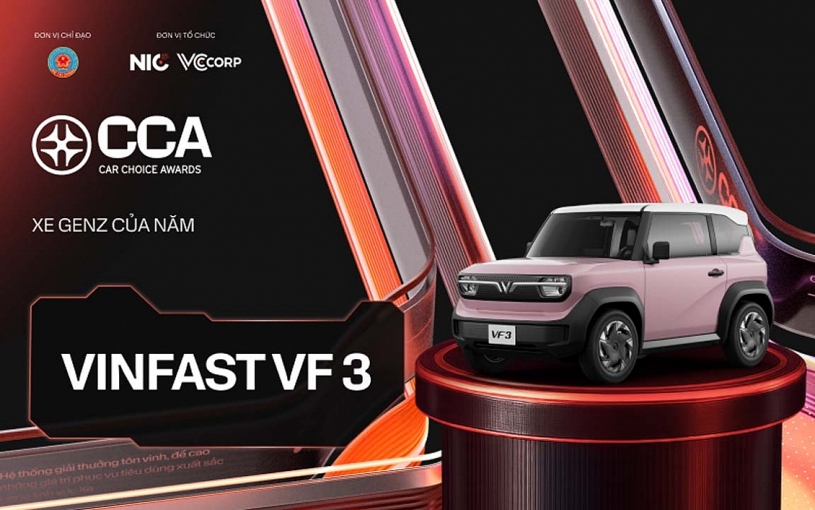 Car Choice Awards 2025: Gala vinh danh 13 giải thưởng, VinFast VF 3 tỏa sáng Car Choice Awards 2025: Gala vinh danh 13 giải thưởng, VinFast VF 3 tỏa sáng