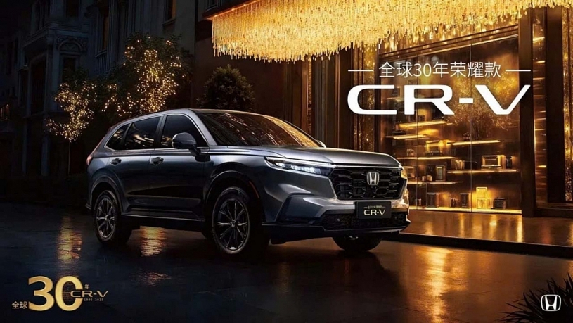 Honda CR-V giới thiệu phiên bản cao cấp nhất