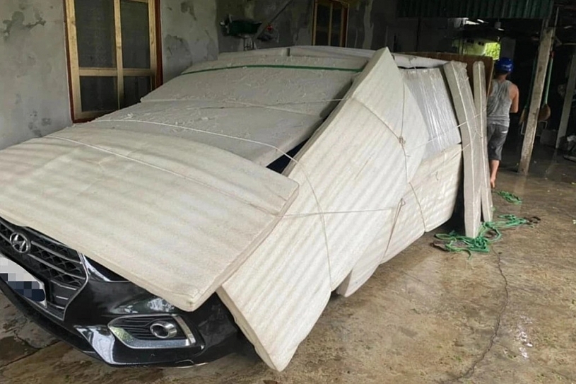 Các kiểu chống ngập ô tô và xe máy mùa bão, người Việt ngày càng cẩn thận