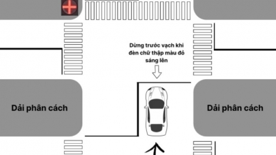 Vì sao có đèn chữ thập màu đỏ tại các giao lộ?