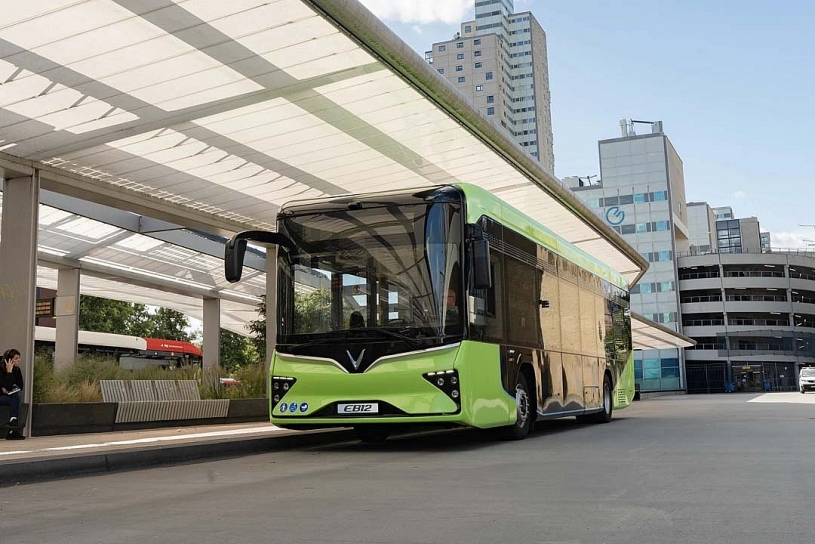 Cận cảnh VinFast EB 12 vừa mở bán ở châu Âu Cận cảnh VinFast EB 12 vừa mở bán ở châu Âu