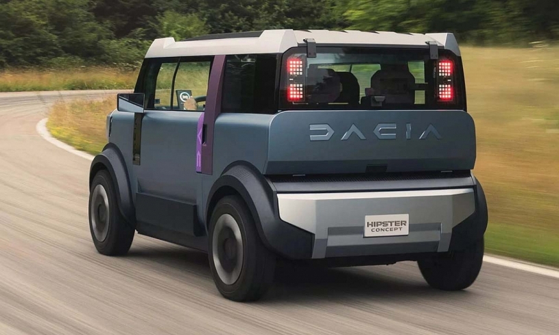 Dacia Hipster - xe điện châu Âu thách thức ôtô Trung Quốc giá rẻ
