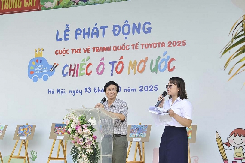 Toyota khởi động Cuộc thi “Chiếc ô tô mơ ước” 2025 lần thứ 15 Toyota khởi động Cuộc thi “Chiếc ô tô mơ ước” 2025 lần thứ 15