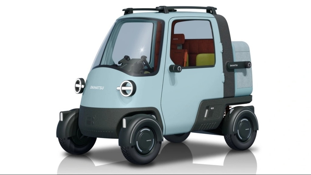 Xe bán tải điện siêu nhỏ của Daihatsu được "hồi sinh" từ huyền thoại Midget