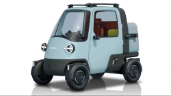 Xe bán tải điện siêu nhỏ của Daihatsu được 