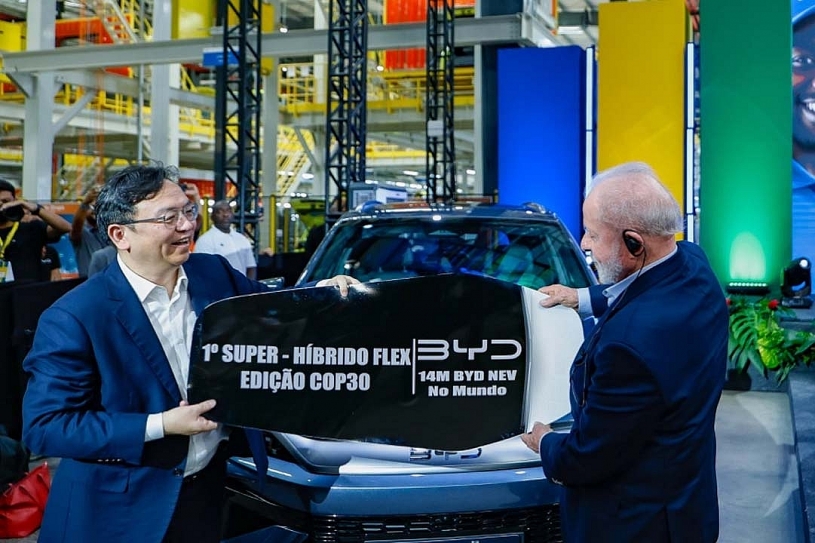 BYD xuất xưởng chiếc xe năng lượng mới thứ 14 triệu, khẳng định vị thế dẫn đầu toàn cầu BYD xuất xưởng chiếc xe năng lượng mới thứ 14 triệu, khẳng định vị thế dẫn đầu toàn cầu