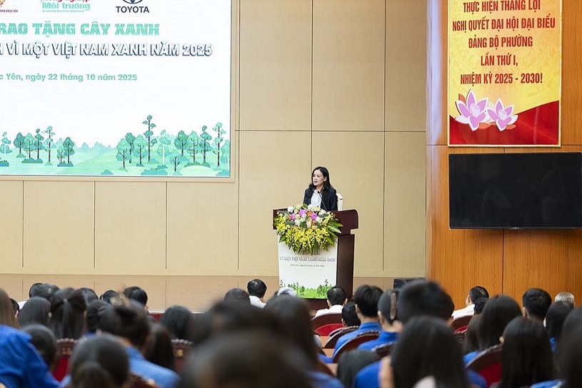 Toyota Việt Nam gieo “mầm xanh” tại Phú Thọ, hướng đến mục tiêu Net Zero 2050