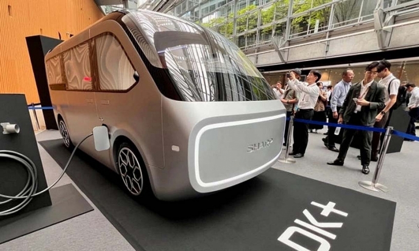 Hãng điện tử Sharp ra mắt xe điện có thể kết nối với tủ lạnh Hãng điện tử Sharp ra mắt xe điện có thể kết nối với tủ lạnh