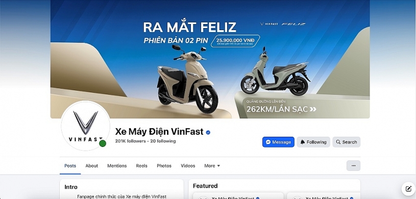 VinFast cảnh báo hiện tượng lừa đảo qua fanpage giả mạo VinFast cảnh báo hiện tượng lừa đảo qua fanpage giả mạo