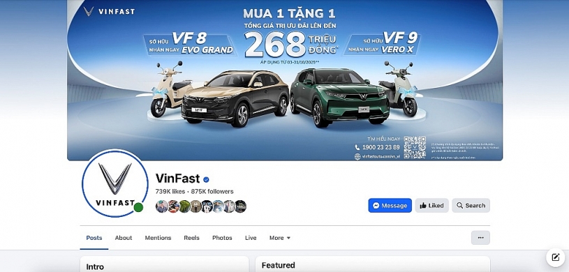 VinFast cảnh báo hiện tượng lừa đảo qua fanpage giả mạo VinFast cảnh báo hiện tượng lừa đảo qua fanpage giả mạo