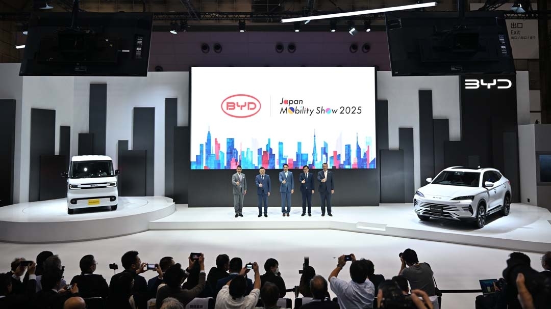 BYD ra mắt toàn cầu mẫu xe điện K-EV đầu tiên tại Japan Mobility Show 2025