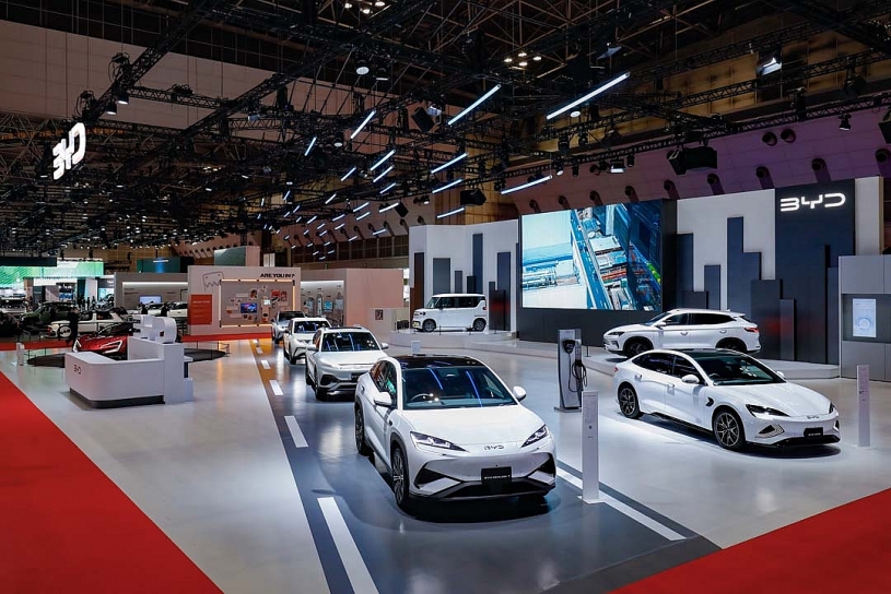 BYD ra mắt toàn cầu mẫu xe điện K-EV đầu tiên tại Japan Mobility Show 2025