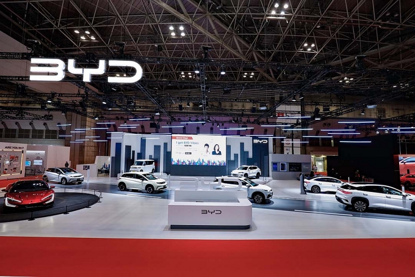 BYD ra mắt toàn cầu mẫu xe điện K-EV đầu tiên tại Japan Mobility Show 2025