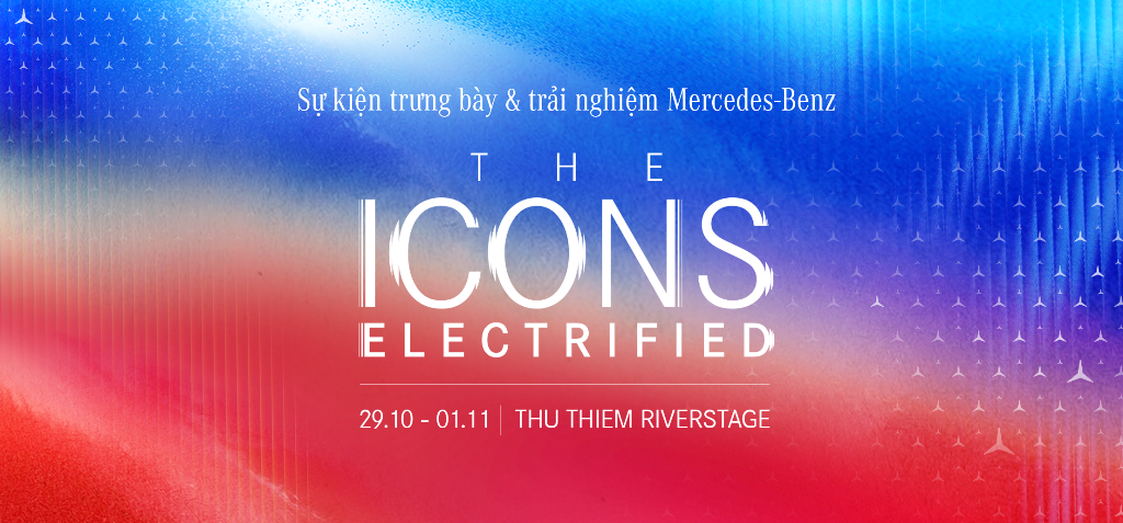 Mercedes-Benz mở triển lãm “The Icons, Electrified” bên sông Sài Gòn