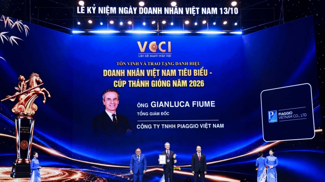 Mưa giải thưởng gọi tên Piaggio Việt Nam