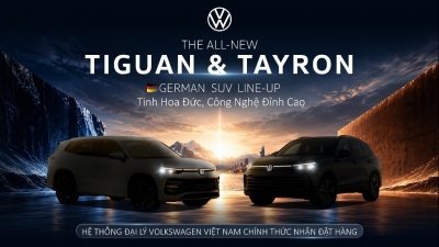 Volkswagen 'kích nổ' phân khúc SUV cận sang: Mở cọc bộ đôi Tiguan và Tayron thuần chất Đức từ 1,339 tỷ đồng