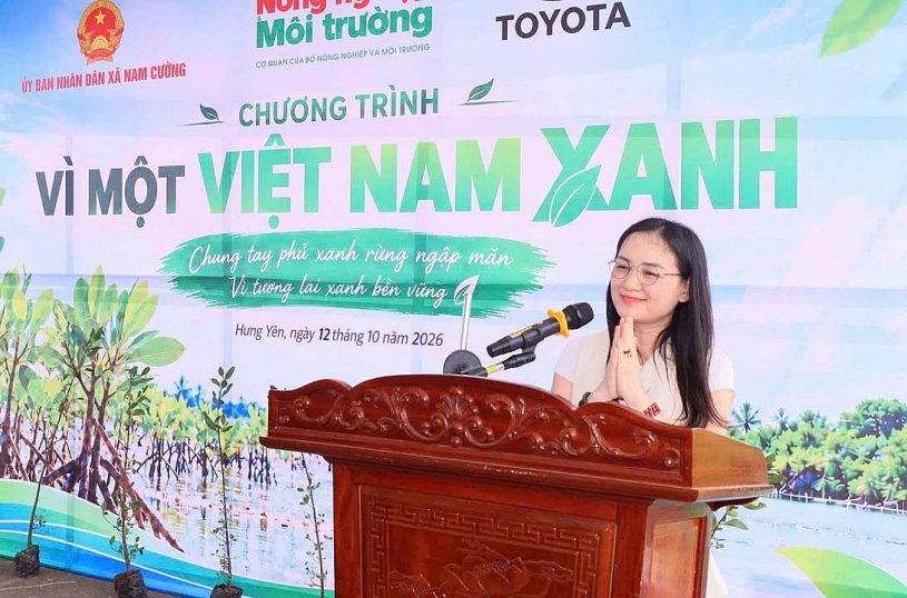 Toyota Việt Nam: Dựng “lá chắn xanh” ven biển vì một tương lai bền vững