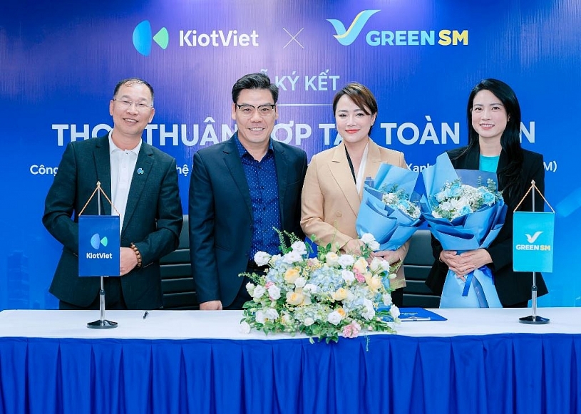 Bắt tay KiotViet, Xanh SM 