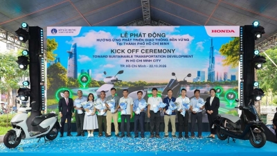 TP.HCM cùng Honda Việt Nam phát động phát triển giao thông bền vững