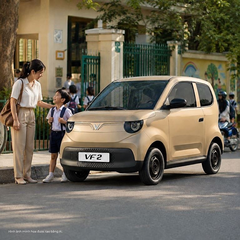 Bỏ xe máy lên VinFast VF 2: Nữ công sở bất ngờ vì đi làm vừa sướng vừa rẻ