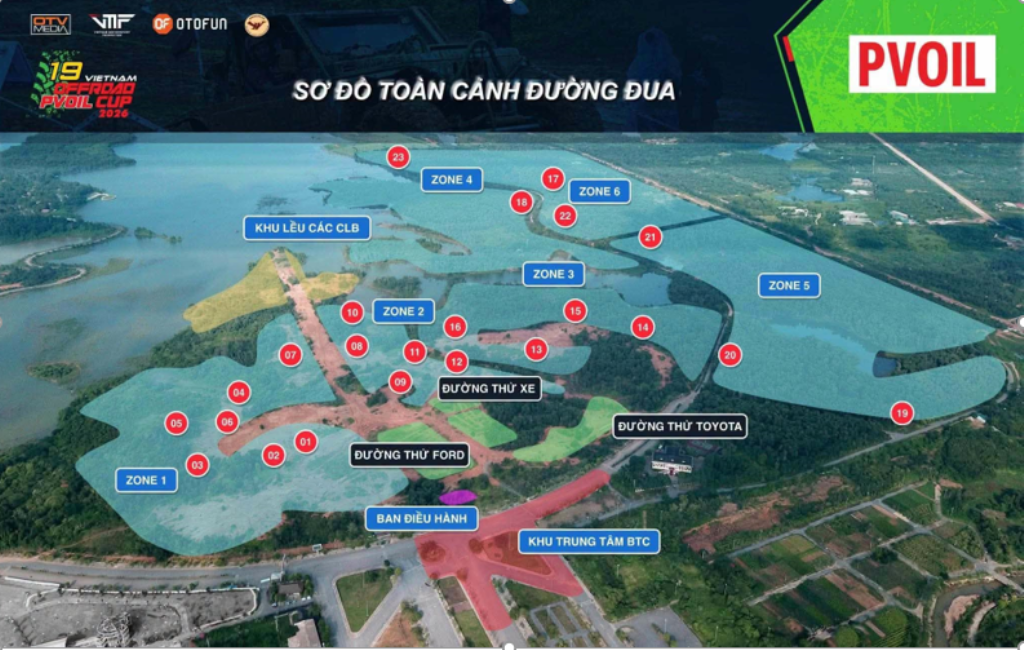 Gần 90 đội đua chuẩn bị 