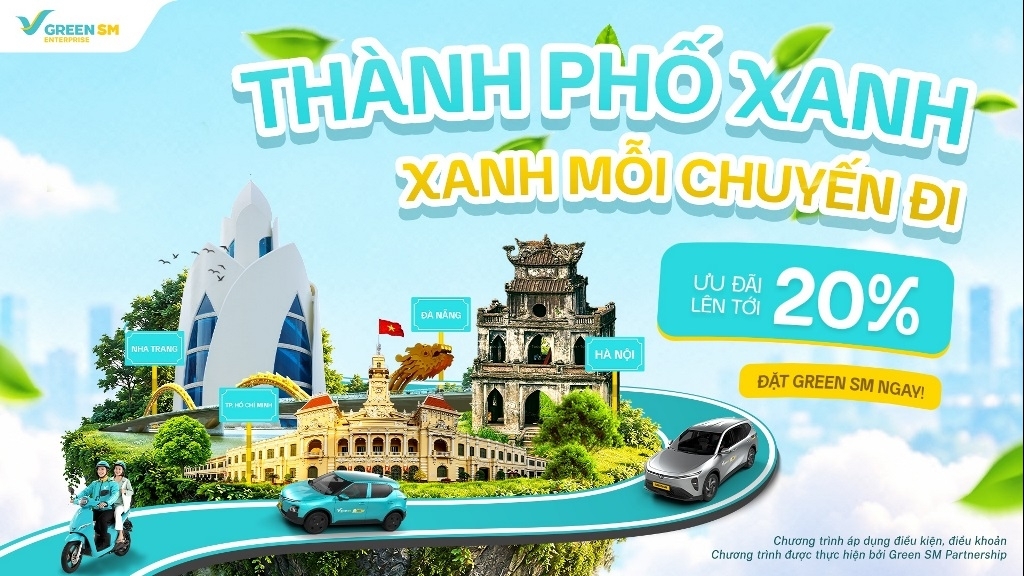 Làn sóng "Thành phố xanh" từ Xanh SM chính thức lan tỏa