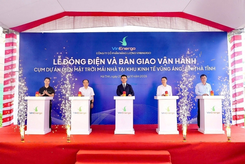 VinEnergo vận hành hệ thống điện mặt trời kèm pin lưu trữ tại Hà Tĩnh
