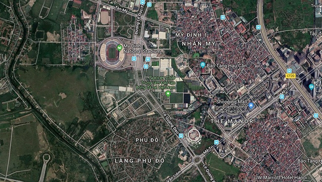 Sắp có đường đua F1 tại Hà Nội du kien duong dua f1 tai my dinh