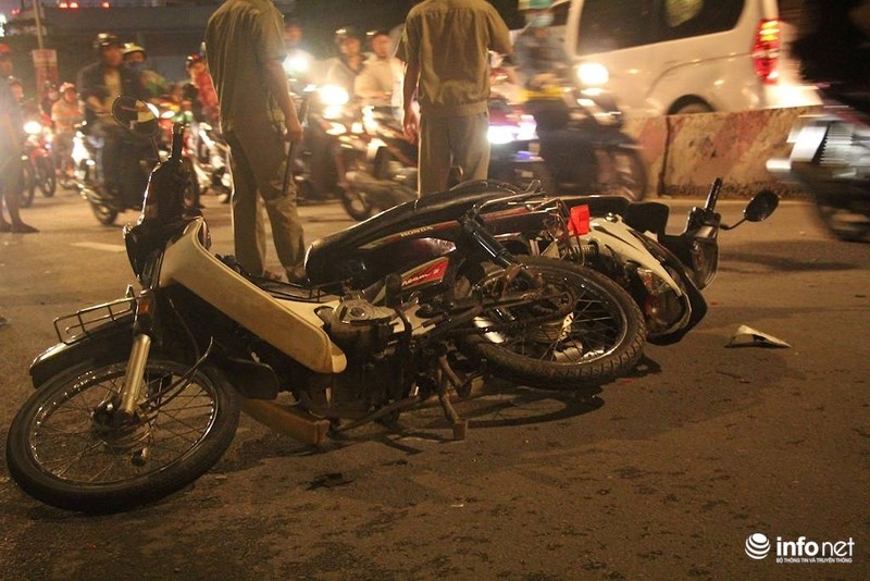 o to dien gay tai nan nghiem trong khien 1 nguoi tu vong tai cho