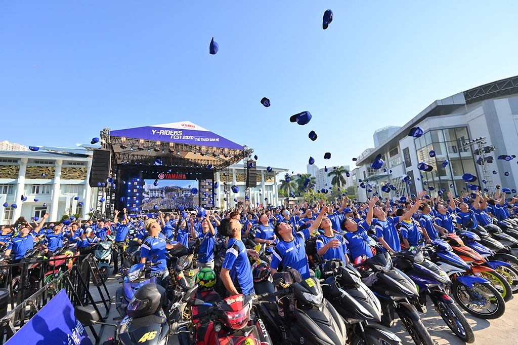 Yamaha tổ chức thành công Y-Riders Fest 2020 tại Hà Nội