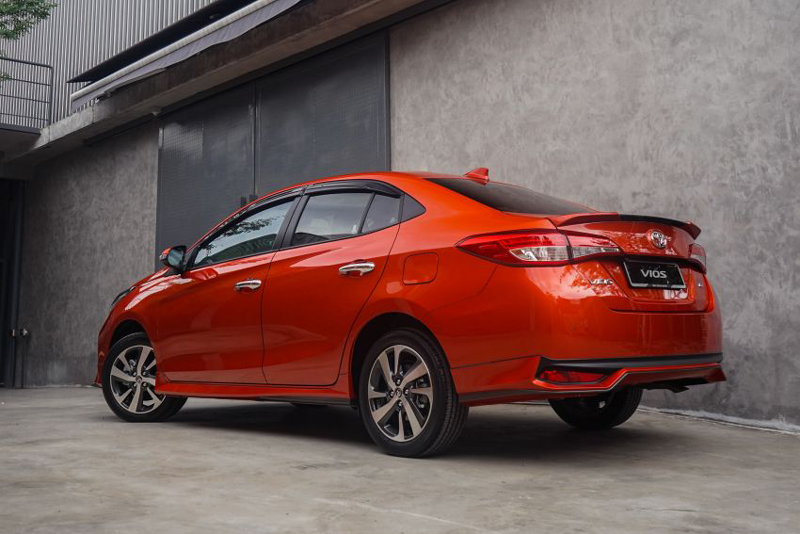 Toyota Vios 2021 có Toyota Safety Sense, camera 360 độ tại Malaysia
