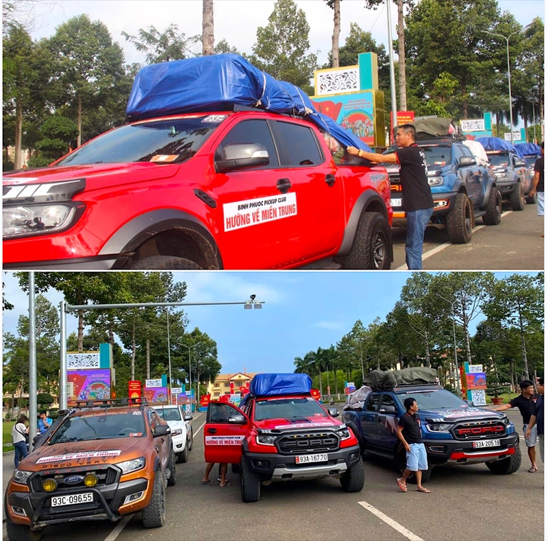 Bén duyên xe bán tải, gần 70 tài xế chung tay giúp sức cộng đồng