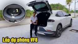 Video: Vì sao VF8 tráng lốp vẫn cần mua lốp dự phòng