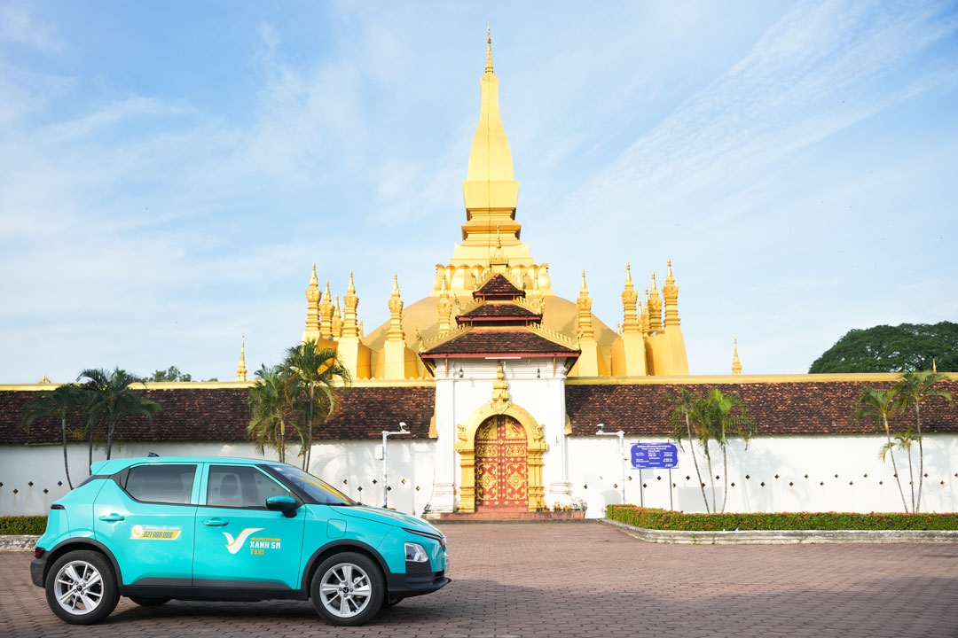 Taxi điện Xanh SM chính thức hoạt động tại Lào, bước tiến đầu tiên trên trường quốc tế Taxi điện Xanh SM chính thức hoạt động tại Lào, bước tiến đầu tiên trên trường quốc tế