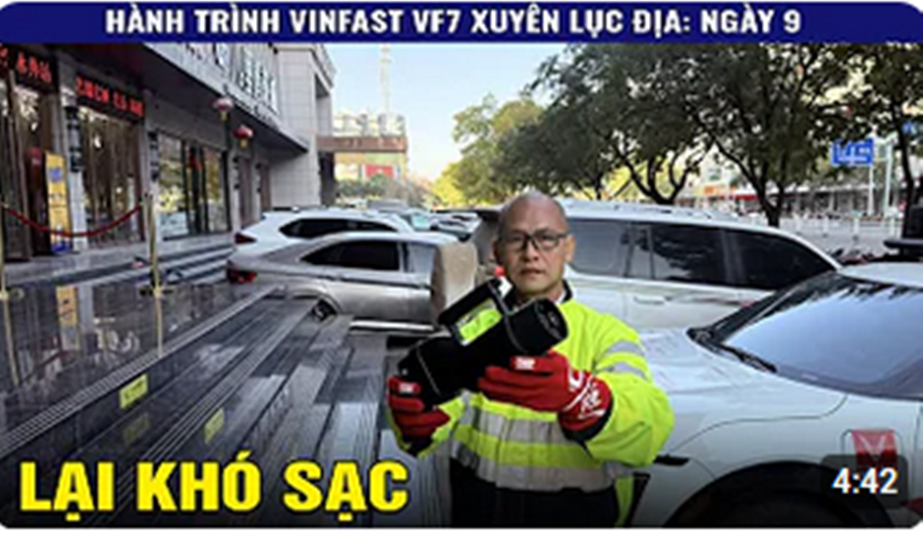 Video: Chia sẻ hành trình lái VinFast VF7 xuyên lục địa ngày 9