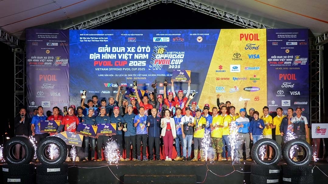 PVOIL Cup 2025 khép lại mùa giải kỷ lục, ghi dấu bước tiến mới của thể thao địa hình Việt Nam