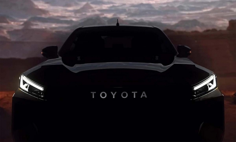 Toyota Hilux 2026 lộ thiết kế trước khi ra mắt Toyota Hilux 2026 lộ thiết kế trước khi ra mắt