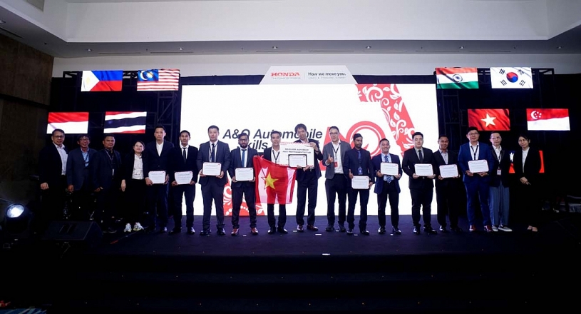 Honda Việt Nam thắng lớn tại Hội thi kỹ thuật viên xuất sắc Châu Á – Châu Đại Dương 2025 Honda Việt Nam thắng lớn tại Hội thi kỹ thuật viên xuất sắc Châu Á – Châu Đại Dương 2025