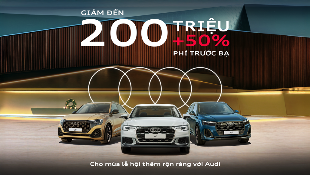 Audi Việt Nam ra mắt gói hỗ trợ tài chính đặc biệt, mở rộng đặc quyền sở hữu trong mùa lễ hội 2025 Audi Việt Nam ra mắt gói hỗ trợ tài chính đặc biệt, mở rộng đặc quyền sở hữu trong mùa lễ hội 2025