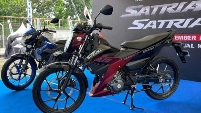Xe côn tay Suzuki Satria lột xác thiết kế, chờ ngày về Việt Nam đấu Honda Winner